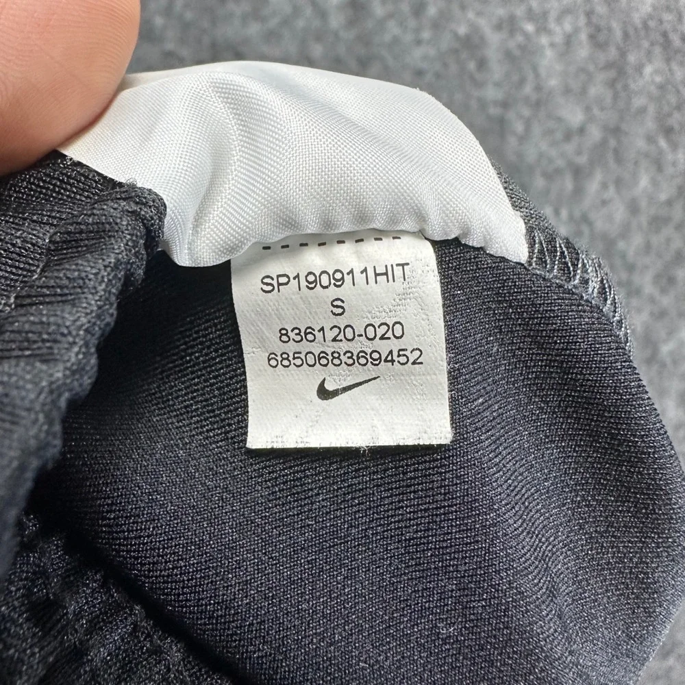 Nike Mens Black Dri-FIT Academy Training Soccer Track Pants Small